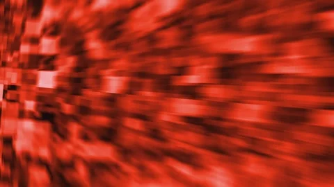 Horizontal stripes and blurred shapes are red. Vídeos de archivo 302801637