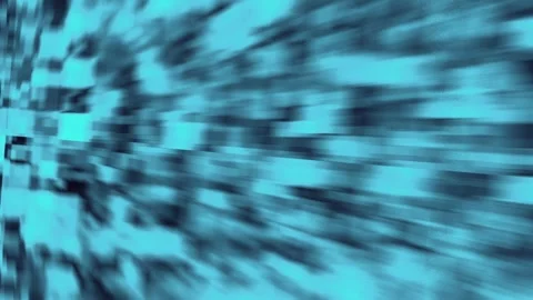 Horizontal stripes and blurred shapes are blue. Video stock 302801642