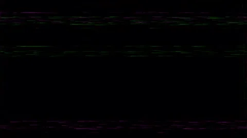 Horizontal Stripes Bars Noise Static Noise Glitch VFX screen 4k video overlay Stock Footage 269780878