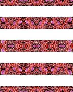 Horizontal Stripes Boho Background Pattern 스톡 일러스트