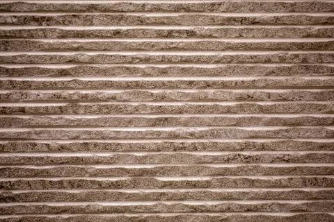 Horizontal stripes, decorative plaster texture Stock Photos