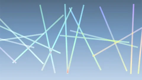 Horizontal Stripes Line Pattern Rectangle Shapes Upward Movement Stock Footage 308831404