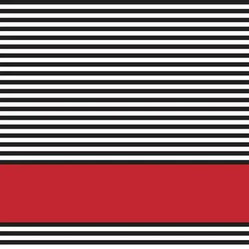 Horizontal Stripes seamless pattern background in horizontal style Illustrazione stock
