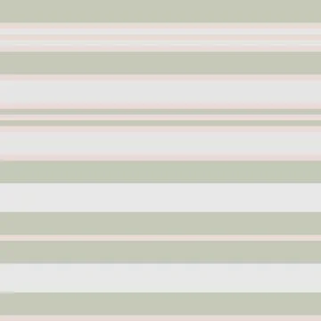 Horizontal stripes textile pattern design in sage green and light pink for .. Stock Illustration