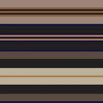 Horizontal stripes textile pattern design in brown and black for fashion an.. Stock-Illustration