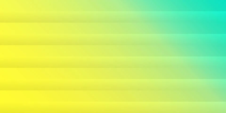 Horizontal Stripes of Translucent Glowing Thick Lines Colored in Shades of .. Stock Illustration