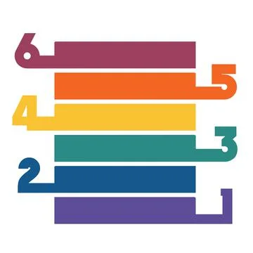 Horizontal strips Stock Illustration