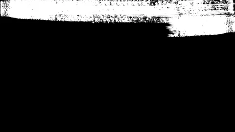 Horizontal strokes of paint brush Stock Footage 112007084