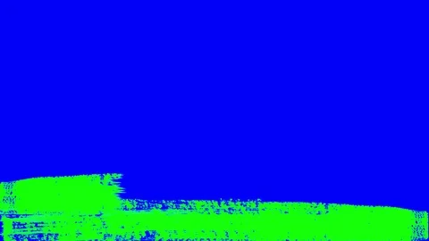 Horizontal strokes of paint brush Stock Footage 112018751