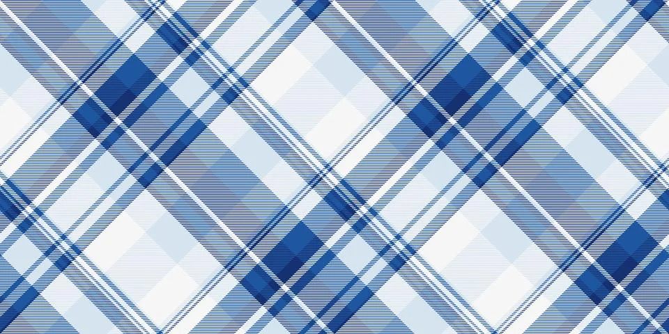 Horizontal textile vector texture, sketching background check seamless. Win.. Stock Illustration