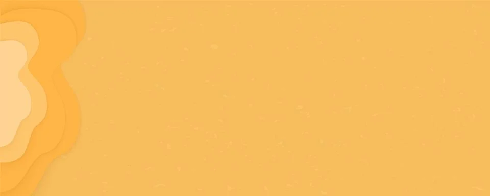 Horizontal texture background with papercut shape. Paper cut style template.  Stock Illustration