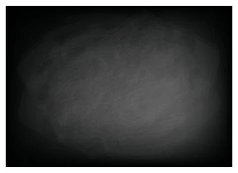 Horizontal Texture of The Black Blackboard Background Illustrazione stock