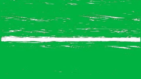 Horizontal Video Glitches in VHS Style on a Green Screen Video stock 287189680