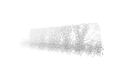 HORIZONTAL WATERFALL SIDE VIEW C Vídeos de archivo 99158279