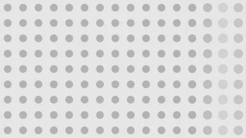 Horizontal wave of circles. Stock Footage 262549328