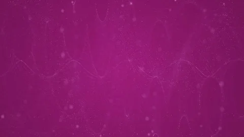 Horizontal wave line and rotating dots, light purple HD motion background Stock Footage 81474308