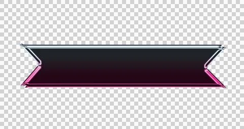 Horizontal wavy striped flag with black and purple colors and white border Illustrazione stock