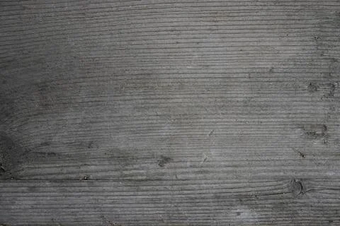 Horizontal weathered wood texture with visible ridges and a dusty grey finish, Stock Photos