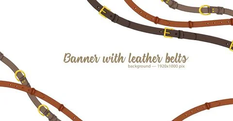 Horizontal web banner with abstract pattern of hand-drawn Stock Illustration