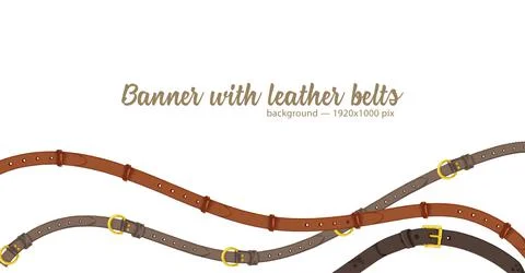 Horizontal web banner with abstract pattern of hand-drawn Stock-Illustration