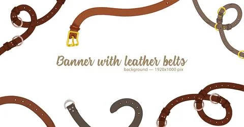 Horizontal web banner with abstract pattern of hand-drawn Stock Illustration