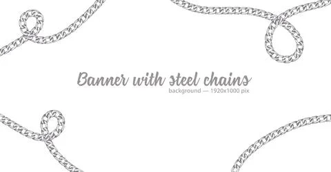 Horizontal web banner with abstract pattern of hand-drawn Stock Illustration