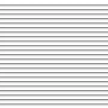 Horizontal white blinds design background, window backdrop Stock Illustration