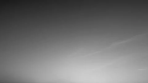 A horizontal wide angle long exposure perspective captures a dark misty nig.. Stock Photos