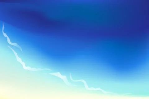 Horizontal wide blurred background - sunset colors With motivating quote Illustrazione stock