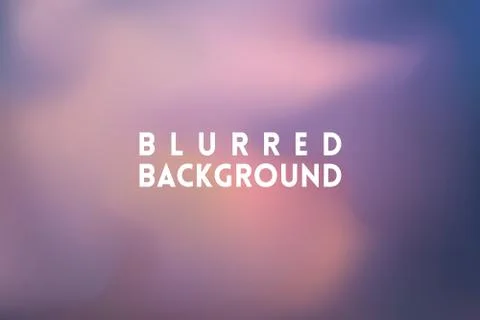 Horizontal wide multicolored blurred background Stock-Illustration