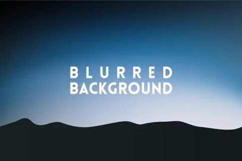 Horizontal wide multicolored blurred background Stock Illustration