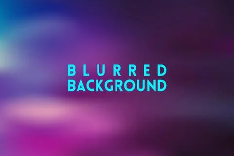 Horizontal wide multicolored blurred background Stock-Illustration