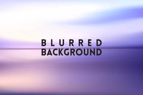 Horizontal wide multicolored blurred background Stock-Illustration