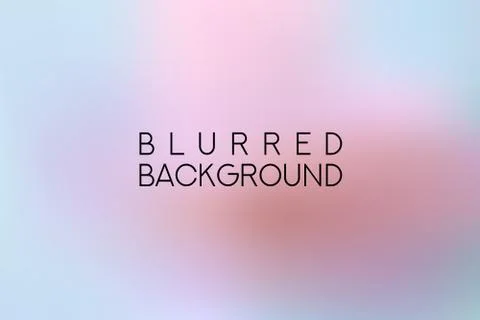 Horizontal wide multicolored blurred background Stock Illustration