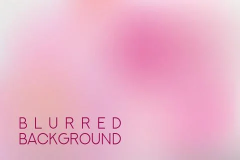 Horizontal wide multicolored blurred background Illustrazione stock