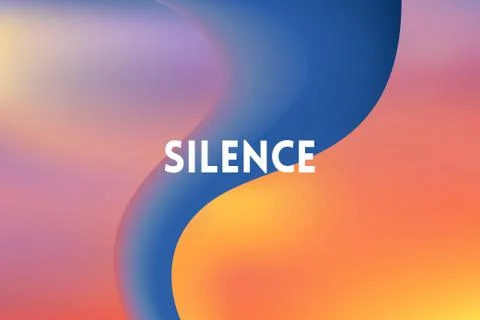 Horizontal wide multicolored blurred background. Sunset and sunrise sea neon Stock Illustration