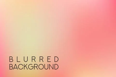 Horizontal wide pink sky blurred background. Sunset and sunrise sea blurred Stock Illustration