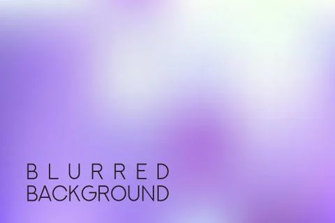 Horizontal wide purple blurred background Stock Illustration