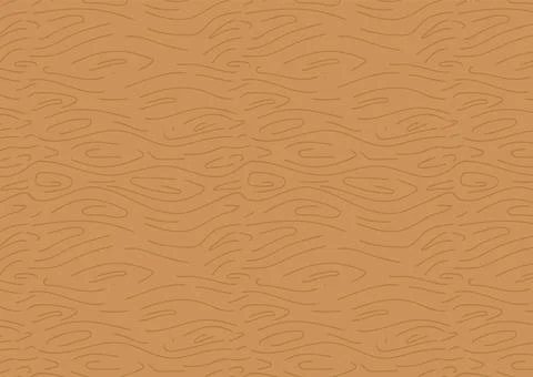 Horizontal wood texture pattern with flowing organic lines. Hand-drawn design Stock Illustration