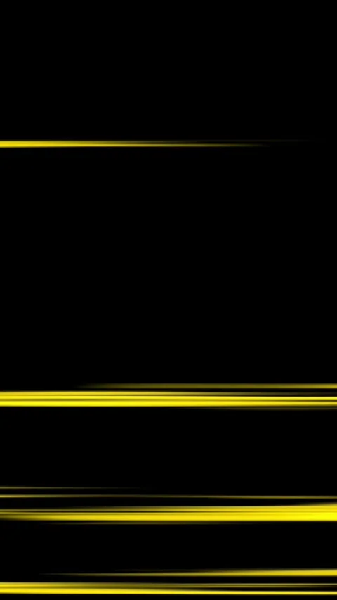 Horizontal Yellow Anime Speed Lines Overlay, vertical format Stock Footage 340131178