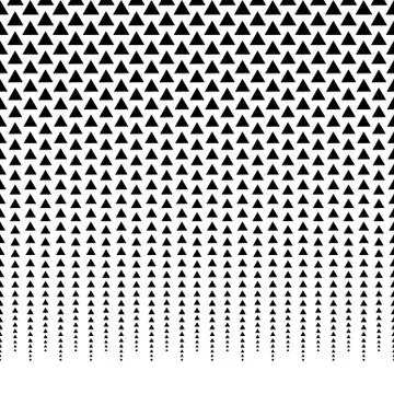 Horizontally repeatable halftone background / pattern fading from top. 스톡 일러스트