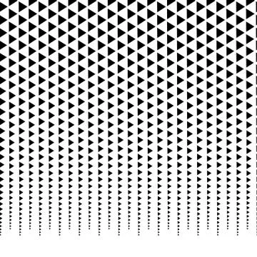 Horizontally repeatable halftone background / pattern fading from top. 스톡 일러스트
