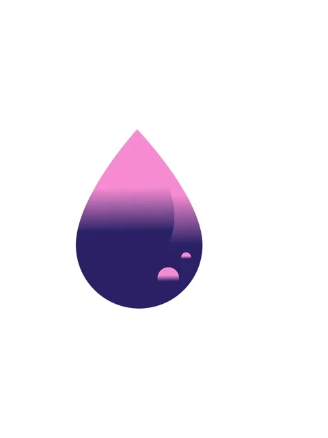 Horizontally vibrating animation of a blood drop graphic vector illustratio.. Video stock 324123939
