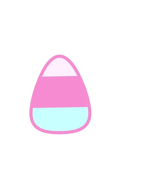 Horizontally vibrating animation of candy corn cartoon Stock Footage 324415251