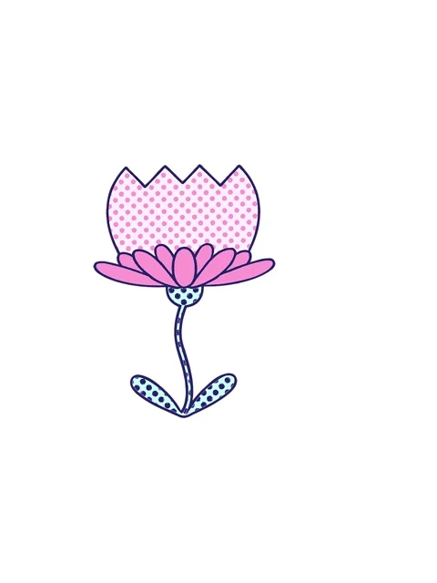 Horizontally vibrating animation of comic book cartoon of a flower Stock Footage 324107185