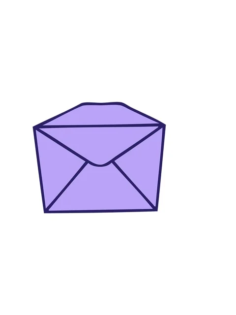 Horizontally vibrating animation of hand drawn quirky cartoon parcel Stock Footage 324311127