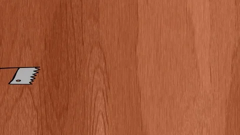 Horizontally Wood Cutting Video stock 70514254