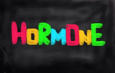 Hormone Concept Illustrazione stock