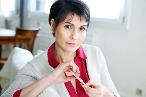 Hormone replacement therapy Stock Photos