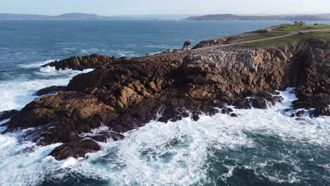 Horn and Waves Stock Footage 170225076